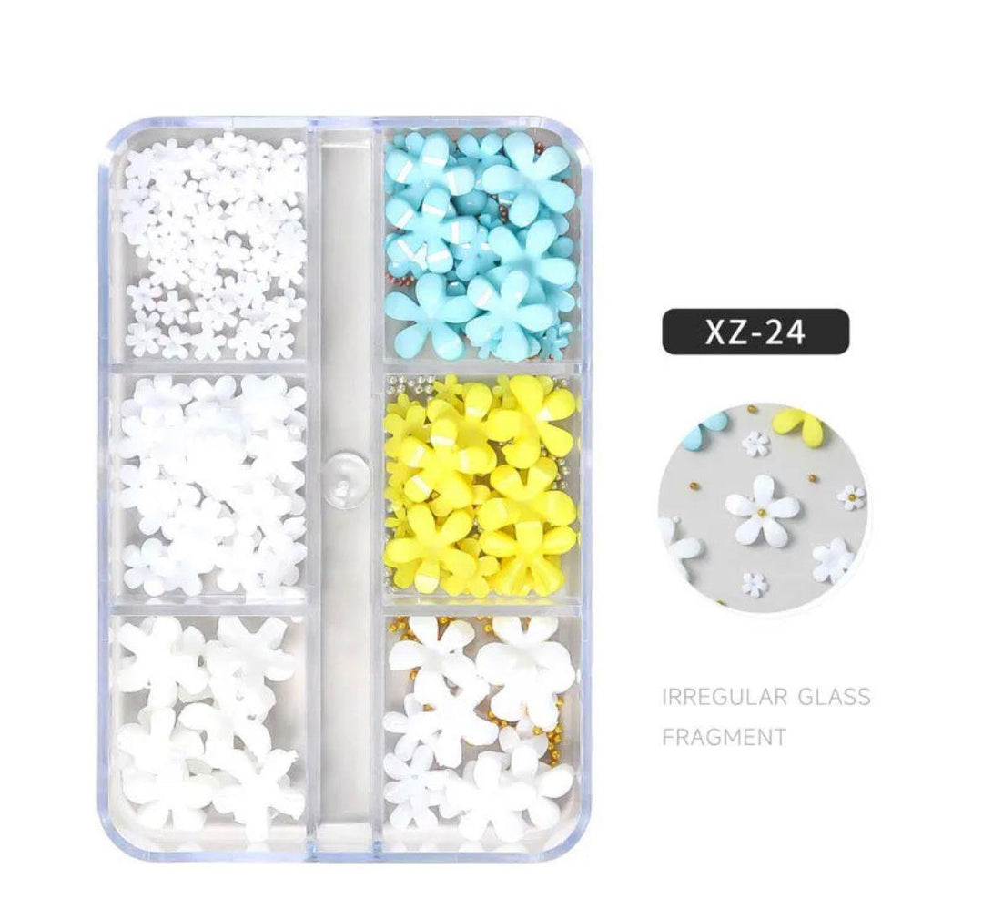 Caja de flores 3D – Crystal Nails