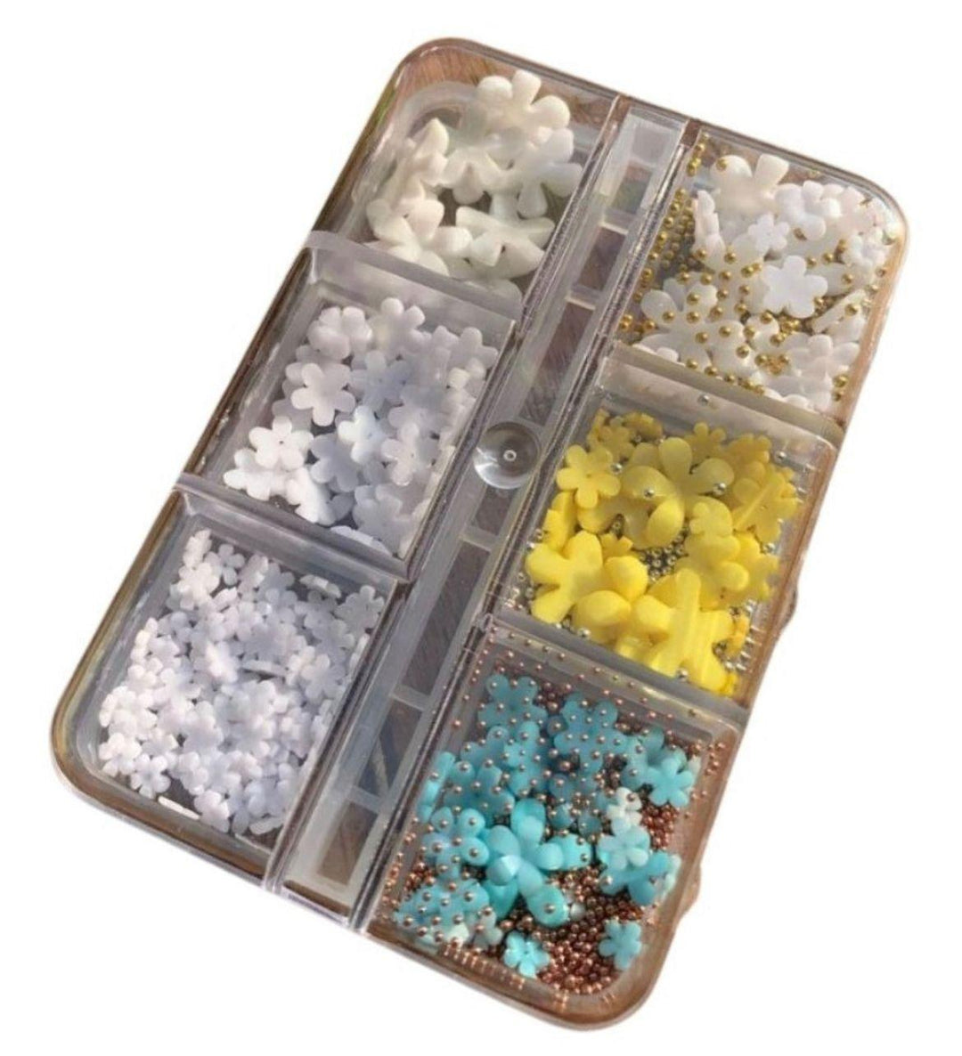 Caja de flores 3D – Crystal Nails