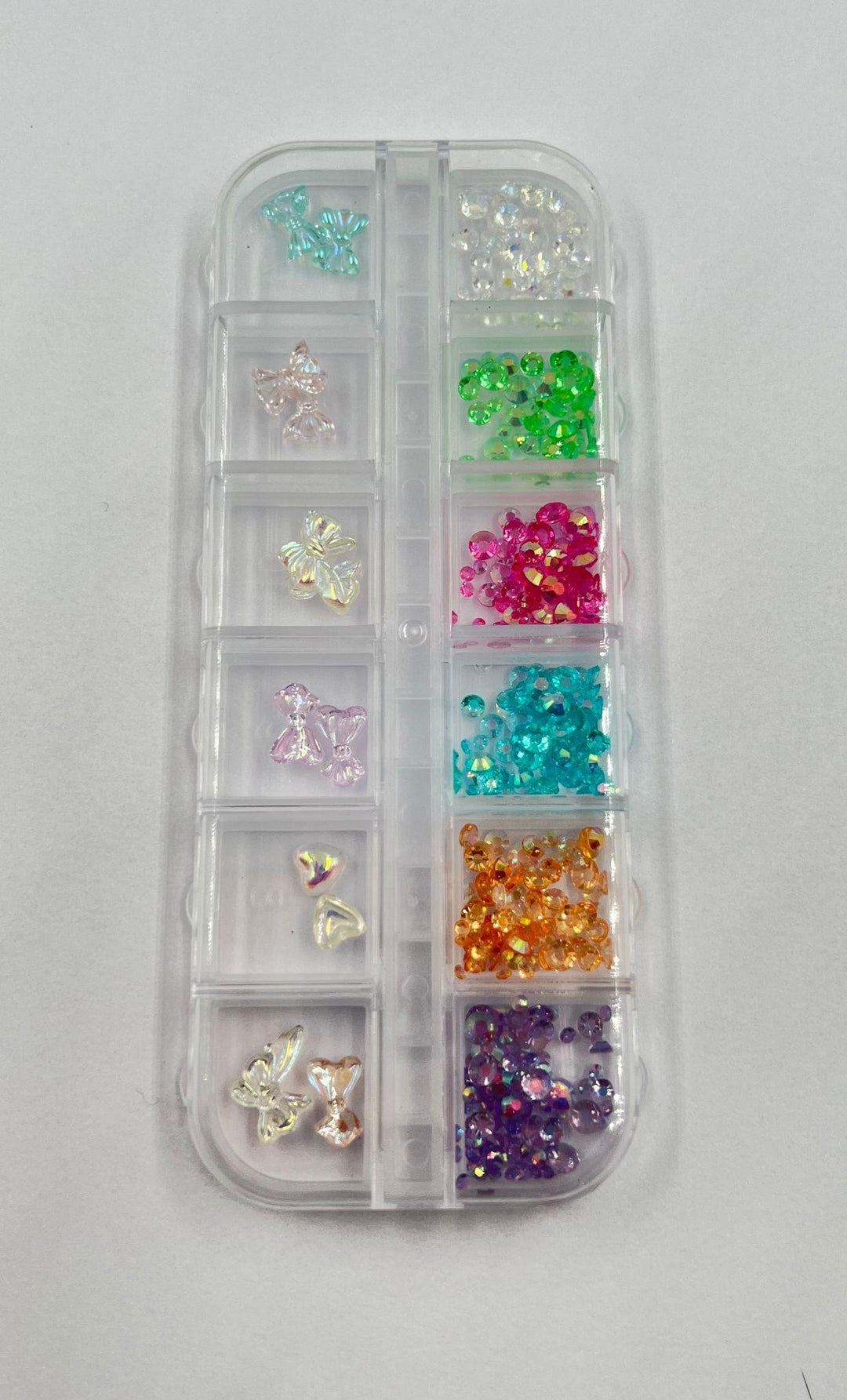 Caja de moñas cristal 3D – Crystal Nails