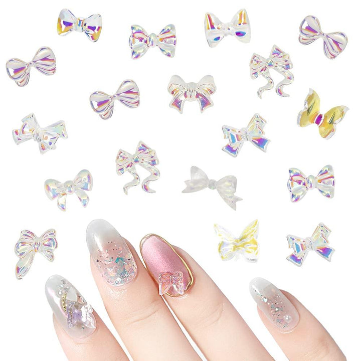 Caja de moñas pastel 3D – Crystal Nails