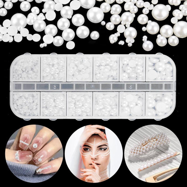 Caja de perlas 3D – Crystal Nails