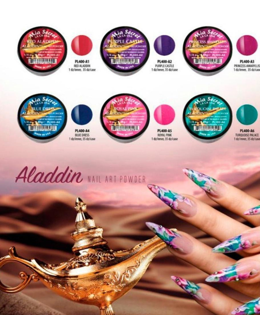 Colección Aladdin Mia Secret – Crystal Nails