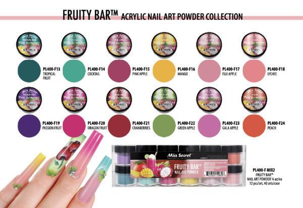 Colección Fruity Bar Mia Secret – Crystal Nails