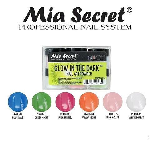 Colección Glow In The Dark Mia Secret – Crystal Nails