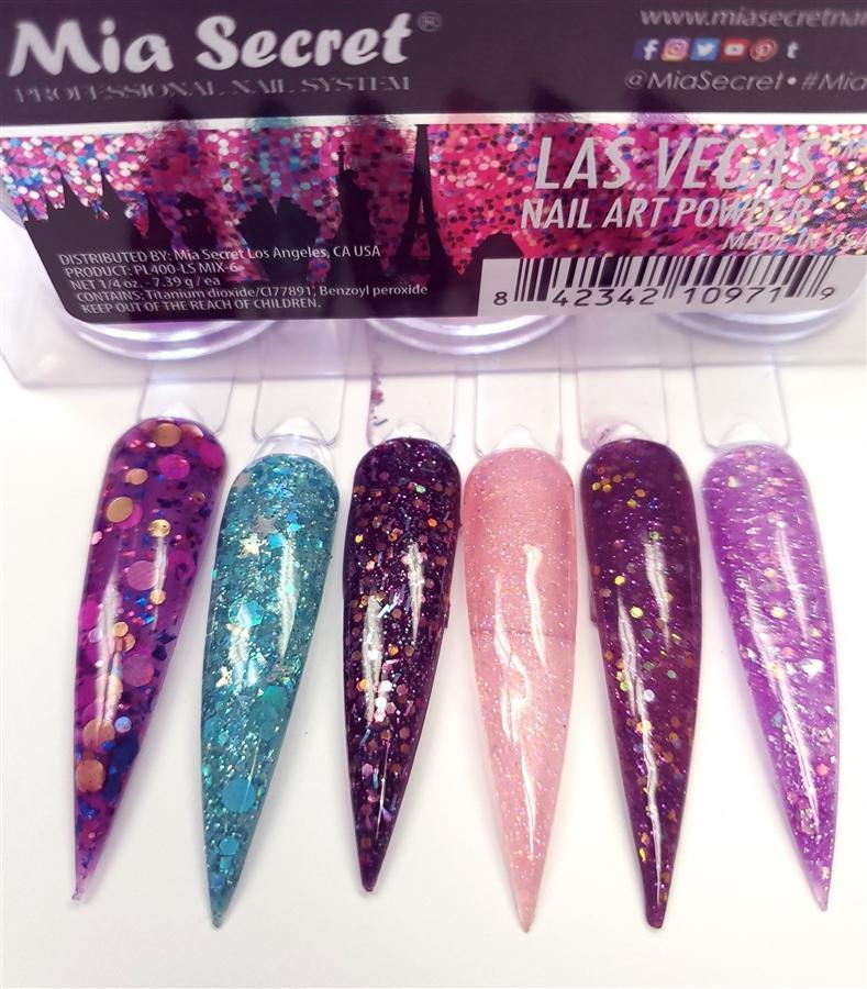 Colección Las Vegas Mia Secret – Crystal Nails