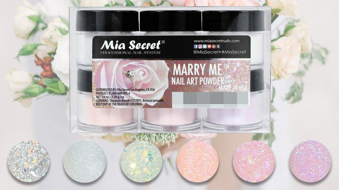 Colección Marry Me Mia Secret – Crystal Nails