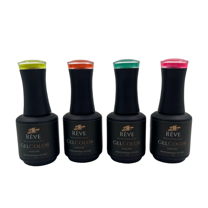 Colección Reflectivos neón Rêve Nails – Crystal Nails