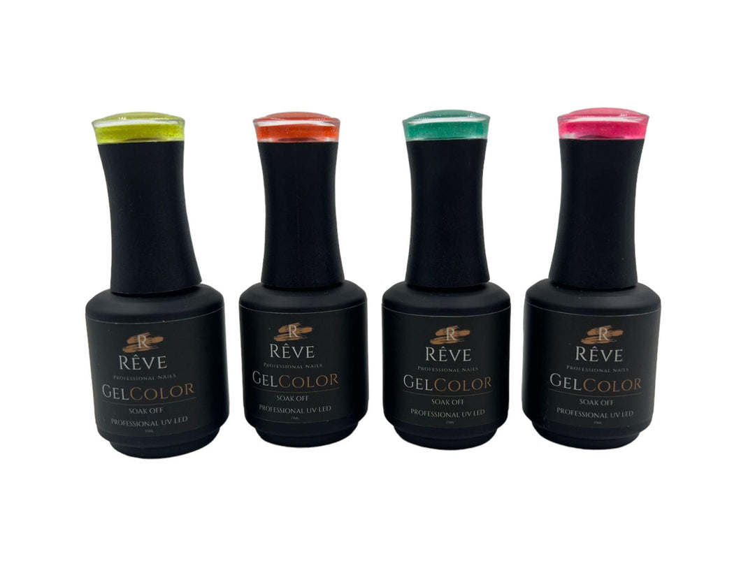 Colección Reflectivos neón Rêve Nails – Crystal Nails