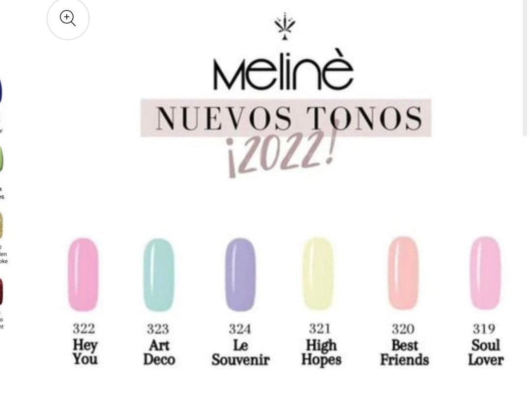 Esmalte Semipermanente Meliné – Crystal Nails