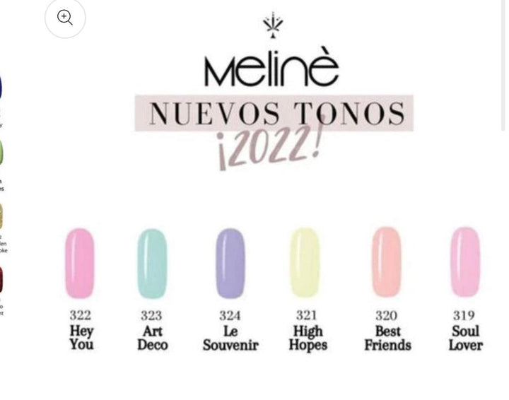 Esmalte Semipermanente Meliné – Crystal Nails