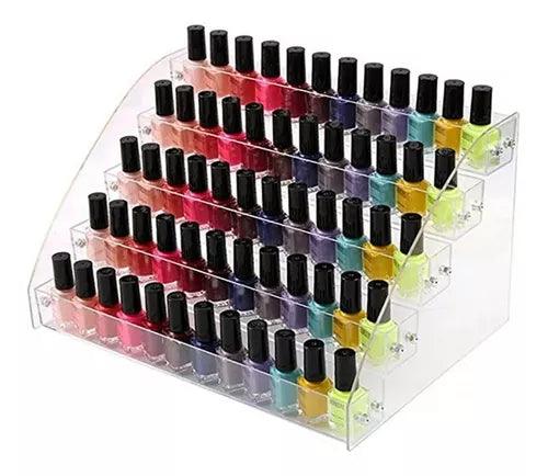 Exhibidor de esmaltes *5 en acrilico – Crystal Nails