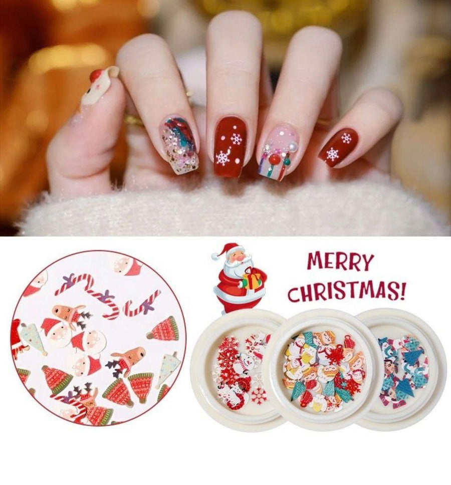 Fimos de navidad – Crystal Nails