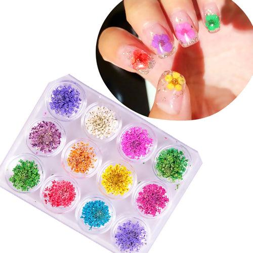 Flores secas en ramo – Crystal Nails