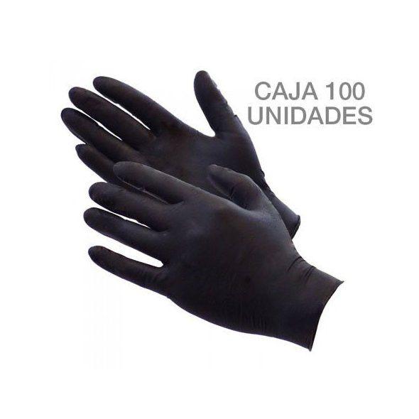 Guantes de nitrilo negro – Crystal Nails