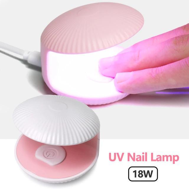 Lampara mini ROSA led uv – Crystal Nails