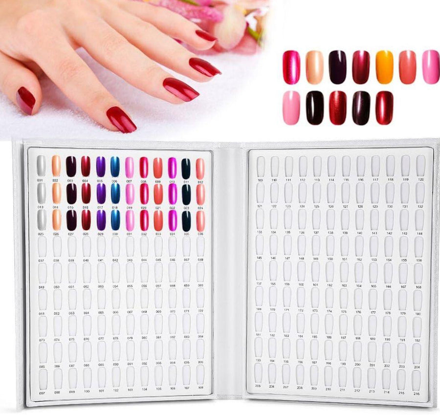 Libro para esmaltes *120 unidades – Crystal Nails