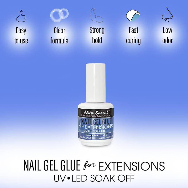 Nail Glue Soft Gel Mia Secret – Crystal Nails