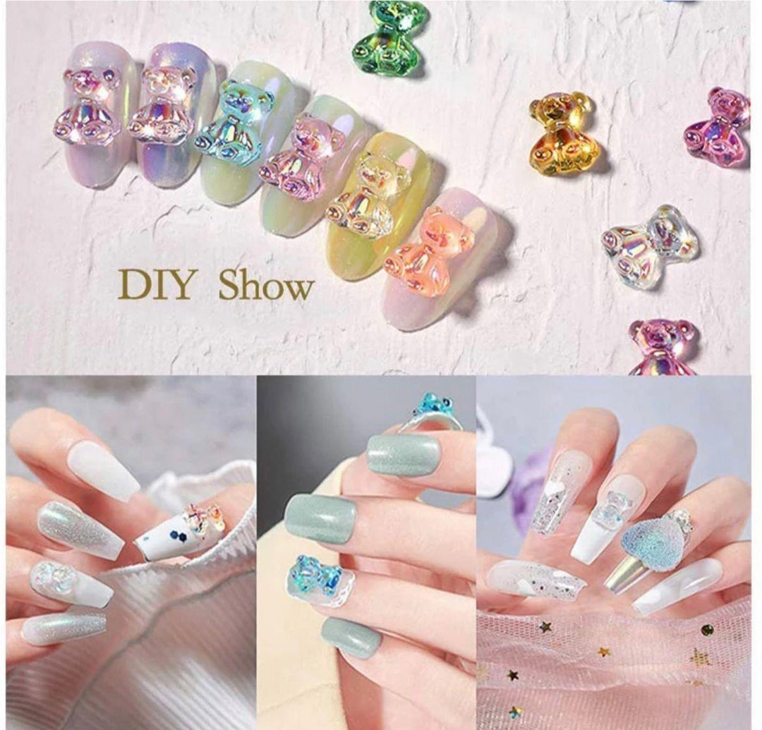 Ositos mix *6 mini – Crystal Nails