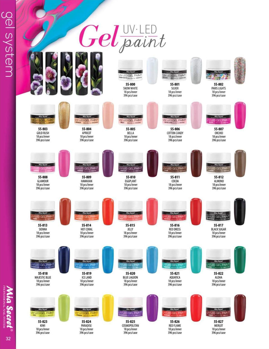 Paint Gel Mia Secret – Crystal Nails