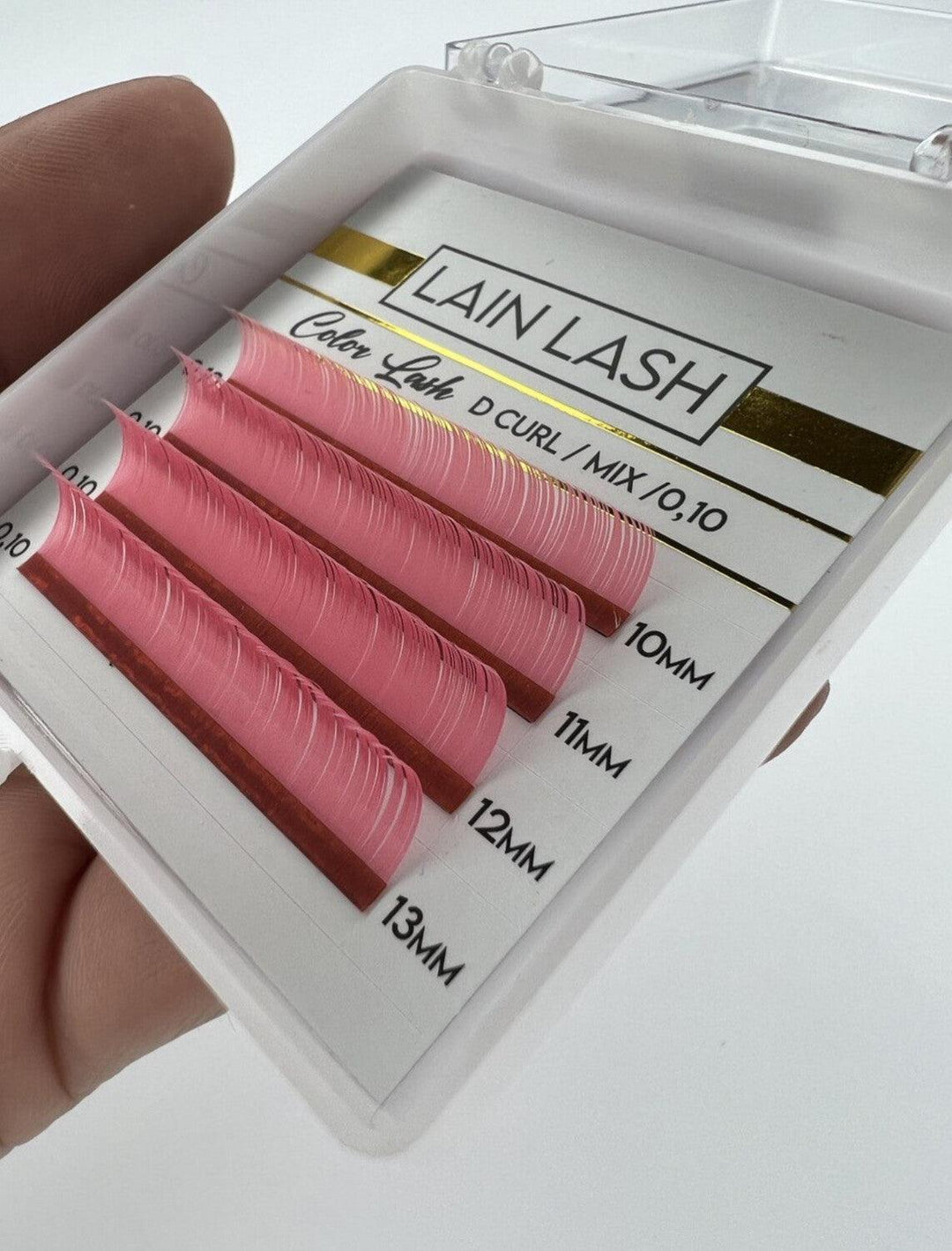 Pestañas Lain Lash de Colores – Crystal Nails