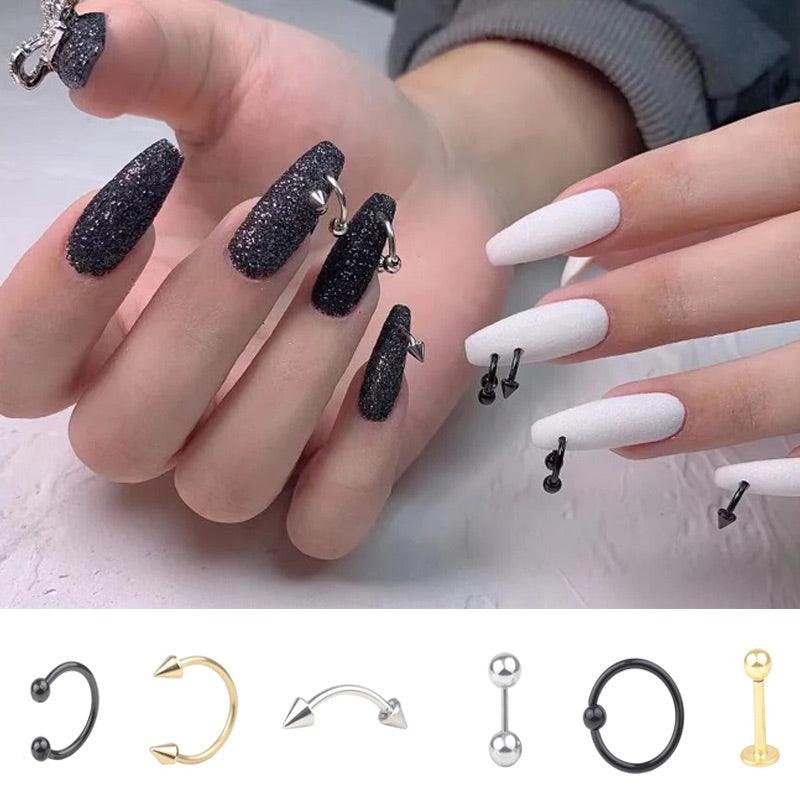 PIRCING EN ARO*4 – Crystal Nails