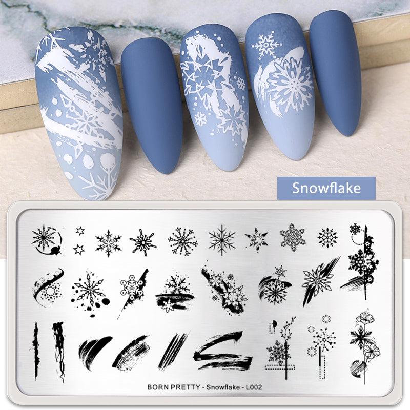 Placa de stamping L002 Born pretty – Crystal Nails