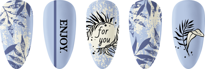 Placa de Stamping NICOLE DIARY - 240 – Crystal Nails