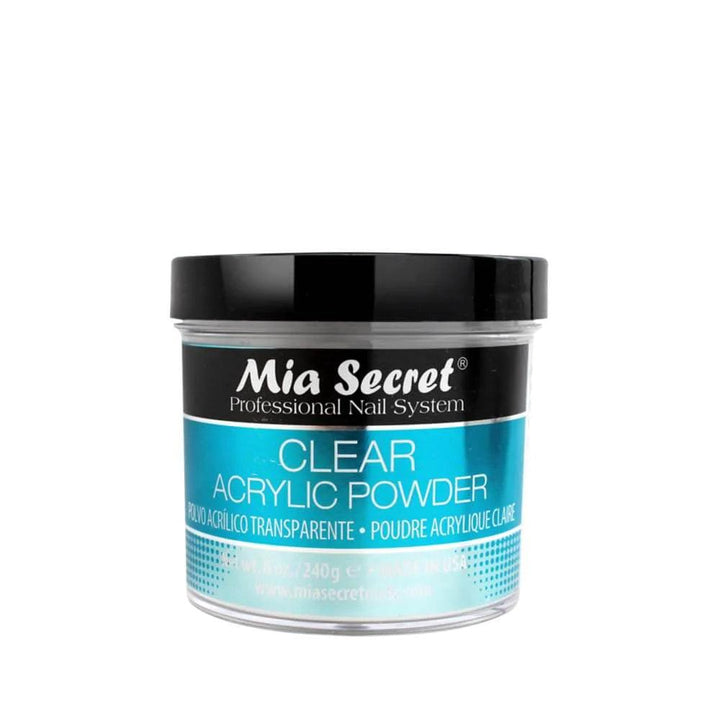 Polvo Acrílico Clear Mia Secret – Crystal Nails