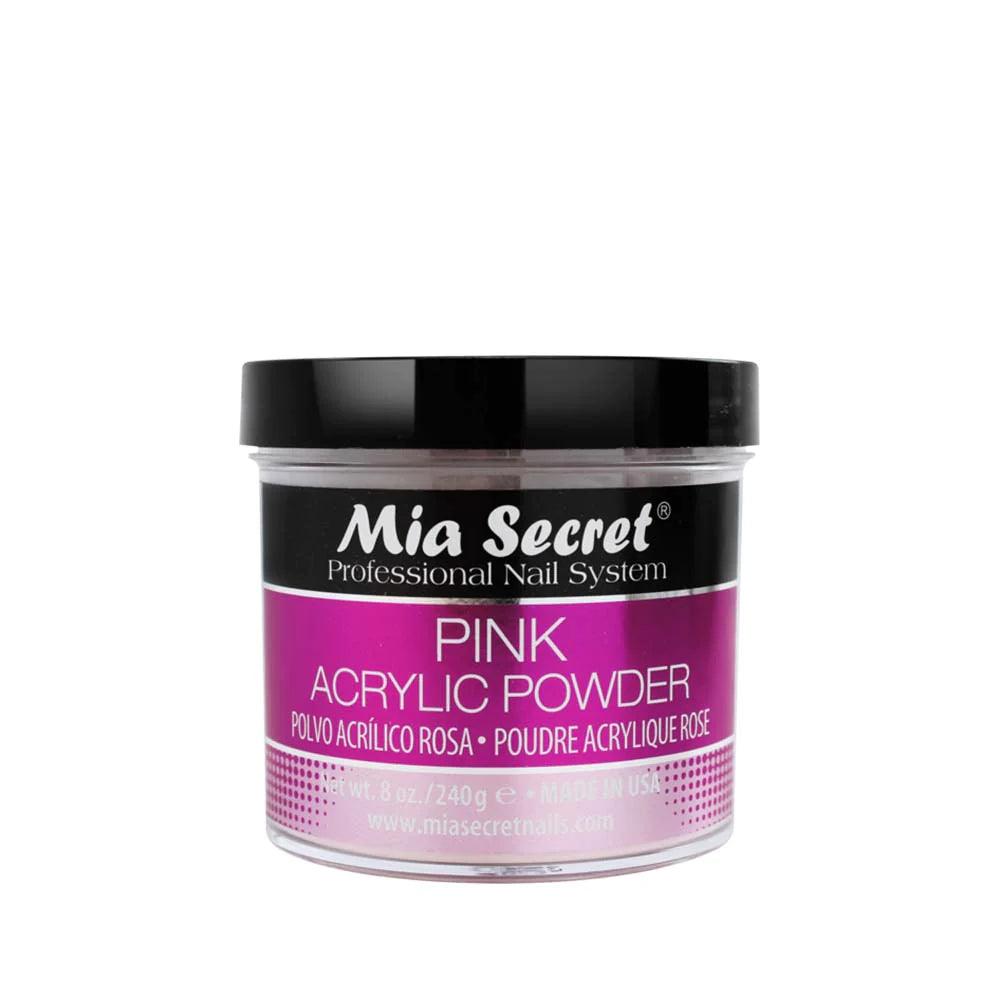 Polvo Acrílico Pink Mia Secret – Crystal Nails