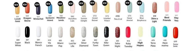 Promoción 100 Esmaltes Semipermanentes Meliné – Crystal Nails