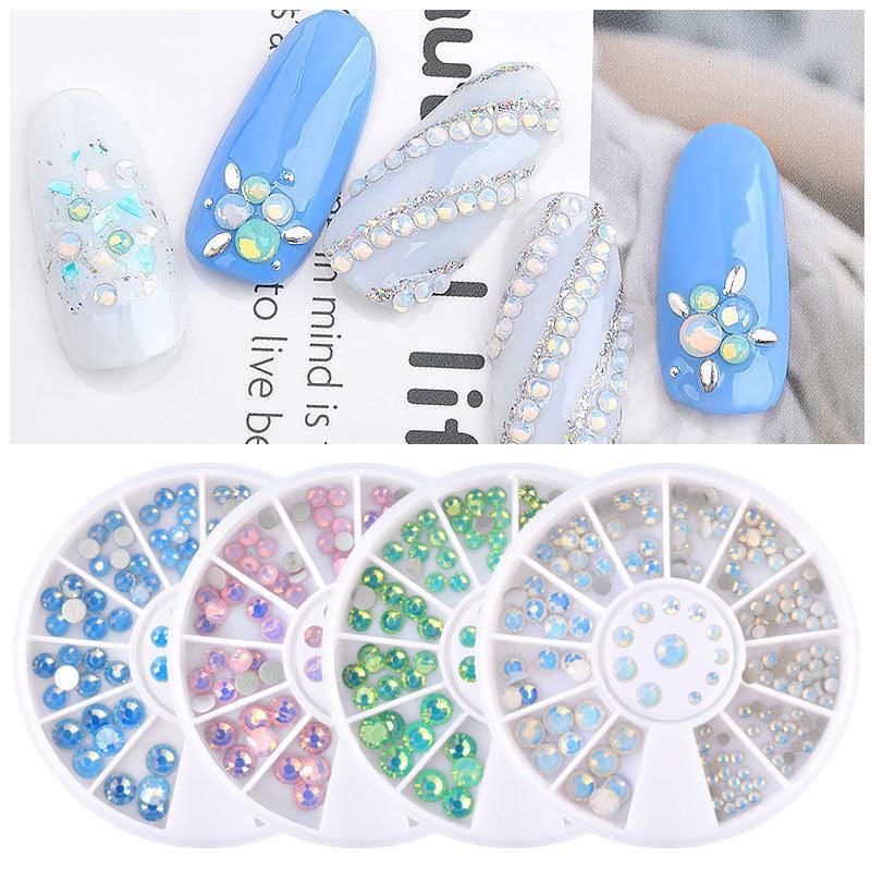 Rosca de strass opal – Crystal Nails