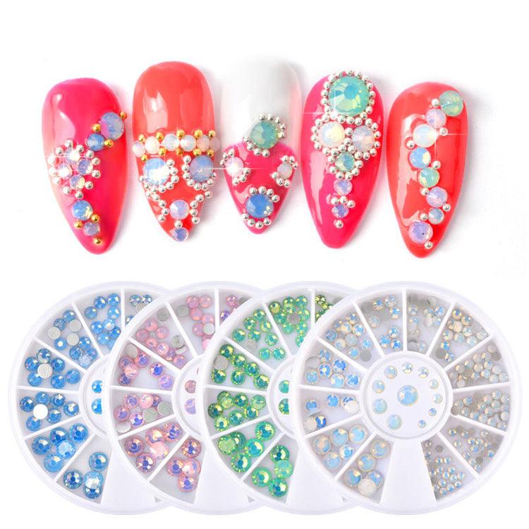 Rosca de strass opal – Crystal Nails