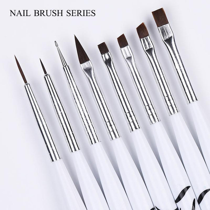 Set de pinceles nail brush series *8 – Crystal Nails