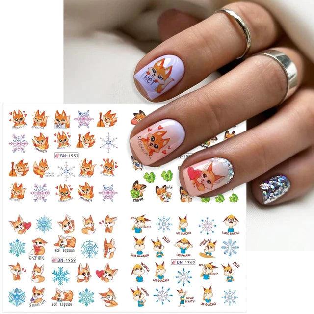 Sticker animales – Crystal Nails