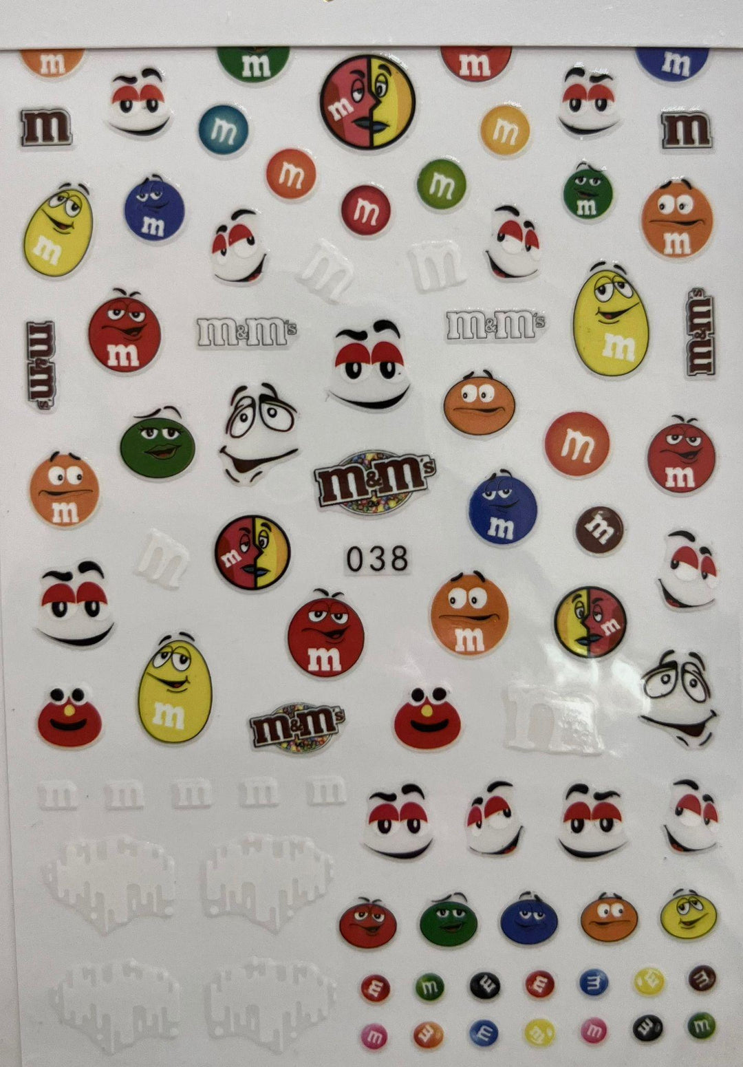 Stickers M&M – Crystal Nails