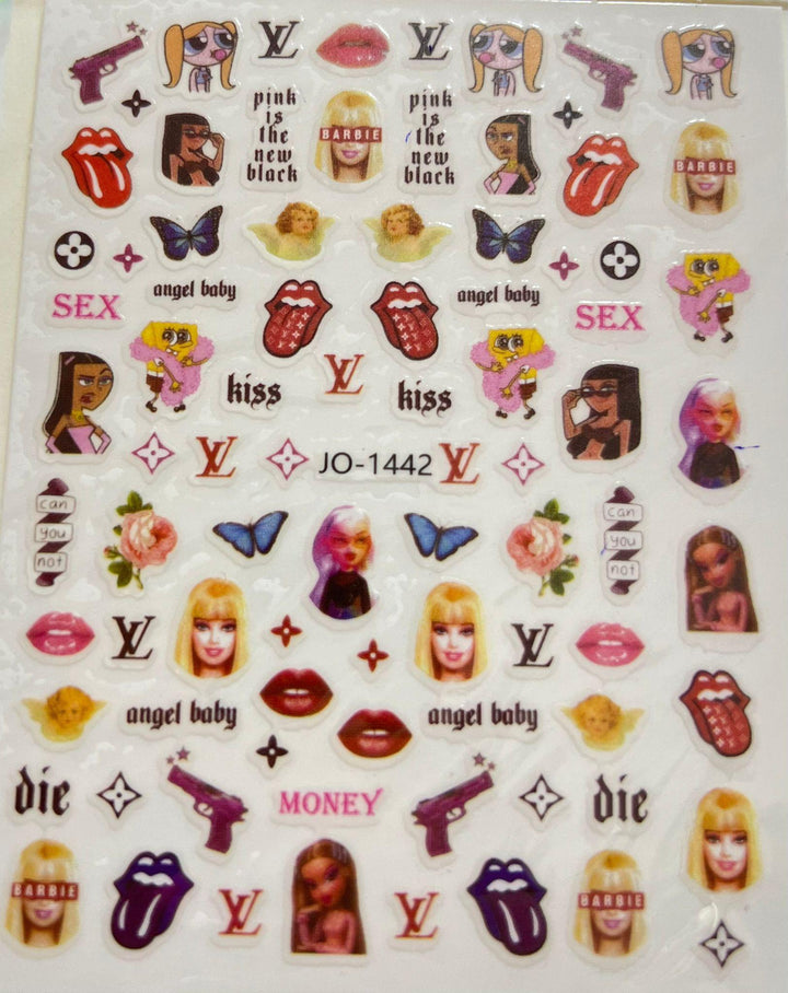 Stickers marcas gang – Crystal Nails