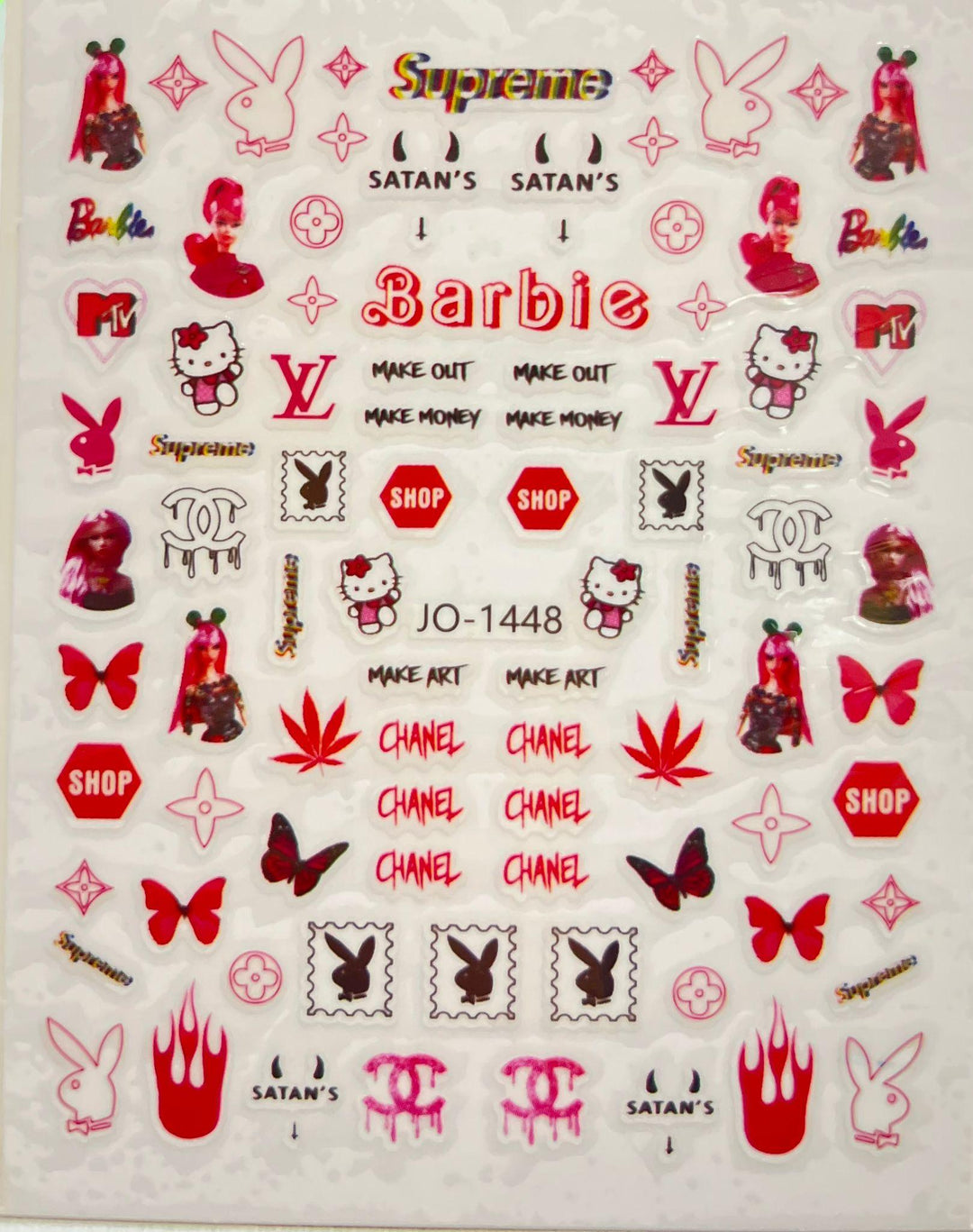 Stickers marcas gang – Crystal Nails