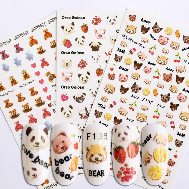 Stickers teddy – Crystal Nails