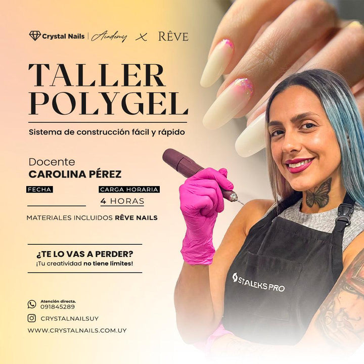 Taller de Poly Gel – Crystal Nails