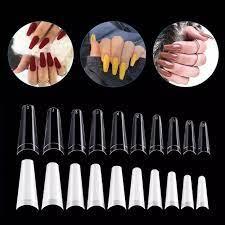 Tips coffin *100 unidades – Crystal Nails