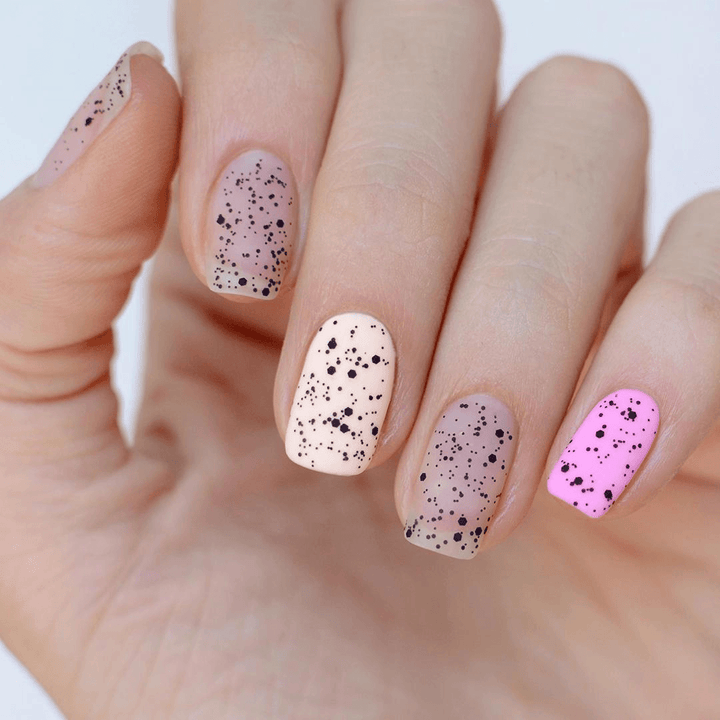 Top Coat Egg Dots Pink Mask – Crystal Nails